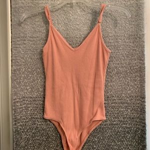 Salmon body suit